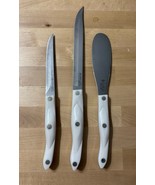 Lot of 3 Vintage Cutco Knives Pearl Handle #1721 KK,  #1729 KK ,  #1768 KJ - $148.94 CAD