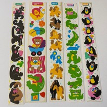 Vintage 1980s Toots Cardesign Stickers Monkeys Bears Horses Alligators T... - £27.66 GBP