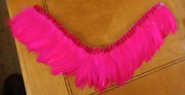 Handmade Pink Feather Collar VG - $28.00