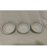 Beautiful Set of 3 Tempo Mikasa Tempo Blue 5-7/8&quot;  Cereal Bowls NF500 - £19.89 GBP
