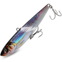 Señuelo De Plantilla Metal Cuchara Giratoria 40g 3D Láser Aparejos Pesca... - $16.81+