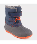 Cat &amp; Jack™ ~ Toddler Boys&#39; Size 4 ~ Navy Blue ~ Bastien Winter Boots - €25,81 EUR