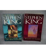 Stephen King The Dark Tower 3 The Wasteland and IV  Wizard and Glass lot... - £15.16 GBP