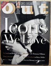 Vintage Out Magazine March 1997 Icon Issue Marlene Dietrich Cover  - £19.47 GBP