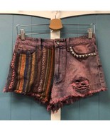 Urban Outfitters BDG high rise DREE cheeky denim pink shorts 27W - $48.74 CAD
