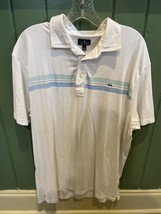 Fish Hippie Short Sleeve Collard Shirt Striped Size XL - £13.10 GBP