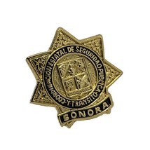 Sonora Mexico Policia Internacional Police Dept Enamel Lapel Hat Pin - £11.97 GBP