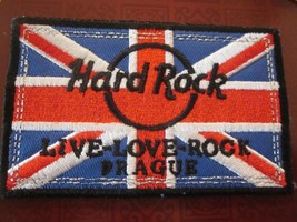 Hard Rock Cafe Patch Prague &quot;1&quot; Iron On Souvenir Live Love Rock Collectible #2 - £13.93 GBP