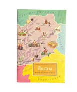 Austria Vintage 60s Travel Booklet American Geo Society Around World Pro... - £8.98 GBP
