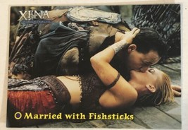 Xena Warrior Princess Trading Card Lucy Lawless Vintage #38 Married With Fish - £1.54 GBP