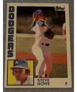 Steve Howe, Dodgers,  1984  #425 Topps Baseball Card GD COND - £0.78 GBP
