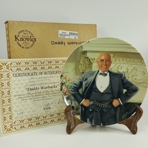 Knowles Collector&#39;s Plate &quot;Daddy Warbucks&quot; from Annie  by William Chambers ZNH3X - £7.11 GBP