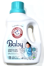 Arm &amp; Hammer Tough On Baby Stains Gentle On Skin Laundry Detergent Cuddly Clean - £25.94 GBP