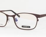 Gafas Joshi 159 5 Mate Marrón Únicas Raras 50-18-145 Alemania - $115.77