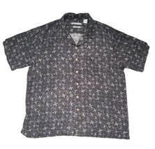 Batik Bay Men&#39;s Size XL Front Pocket Short Sleeve 100% Silk Shirt - £13.60 GBP