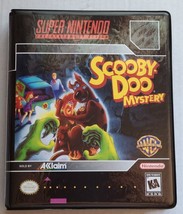 Scooby-Doo Mystery Case Only Super Nintendo Snes Box Best Quality - £10.16 GBP