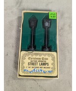 Santas Best Christmas Collectible Lighted Lamp Posts Dept 18 - $7.98