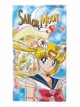 Sailor Moon VHS Tape Super S Vol. 1: The Eclipse  2002 Anime English Edited - £9.58 GBP