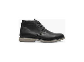 Men's Nunn Bush Otto Plain Toe Chukka Boot Casual Black Tumbled 84987-007 image 7