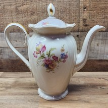 Elfenbein Rosenthal Lombul Gold Coffee Pot - Vintage Fine Bone Porcelain... - £62.19 GBP