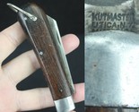 1940&#39;s Vintage Kutmaster Pocket Knife UTICA NY USA wood ESTATE SALE old - $54.99