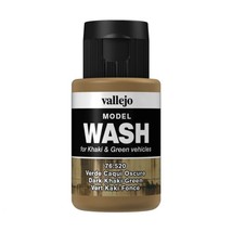 Vallejo MW: Wash: Dark Khaki Green 35ml - $10.48