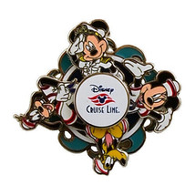 Disney DCL Disney Cruise Line Mickey, Minnie, Goofy, Pluto Spinner pin - £13.99 GBP