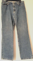Tommy Hilfiger jeans size 14  women straight leg mid rise denim blue - £10.26 GBP