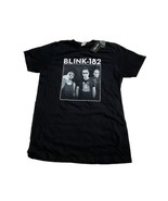 Hot Topic Blink 182 Rock Band Pacific Men&#39;s Medium Black Graphic T-Shirt... - $25.20 CAD