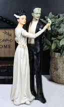 Wedding Ballad Dance Victor Frankenstein And The Bride Couple Figurine - £32.86 GBP
