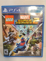 Sony Playstation 4 Lego Marvel Super Heroes 2 2017 CIB Tested PS4 - £10.99 GBP