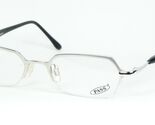 Vintage PASS P102 555 Brillante Plata Gafas Titan Marco 47-16-138mm - $66.32
