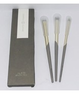 All Eyes Brush Trio Eye Shadow Brush Set Of 3 Brushes Complex Culture - $13.36 CAD