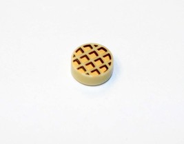 Waffle Bakery Sweet Shop Breakfast Round Piece Blocks Minifigures - $1.27