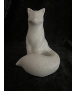 Anthropologie Arctic Woodland Taper Candle Holder Arctic Fox Figurine - €23,88 EUR
