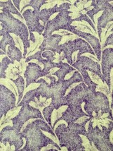 Vintage Floral Tapestry on Lilac - Cotton Fabric from Santee Prints - 1/2 yd - £3.41 GBP