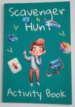 Scavenger Hunt Kids Activity Book NEW 25 Indoor and Outdoor Adventure Guide - £9.47 GBP