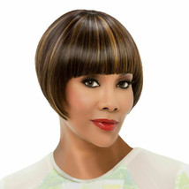 Short Human Mix Hair Bobo Wig Glueless Stragiht Hair Color As Shown Cabe... - £9.63 GBP