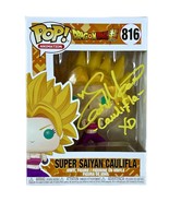 ELIZABETH MAXWELL Autographed FUNKO POP DRAGON BALL Z Super Saiyan Cauli... - £103.90 GBP