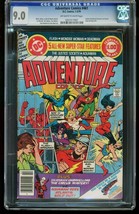 Adventure Comics #461 1979-CGC Graded 9.0 OFF-WHITE To WHITE- 0207317007 - $129.01