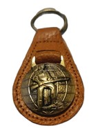 Man with a gun key ring - Leather And  no Packaging - $9.13 CAD