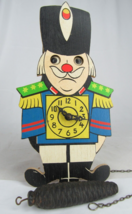 vintage moving eye soldier clock wall GERMANY antique &quot;HELMUT KAMMERER&quot; ... - $119.99