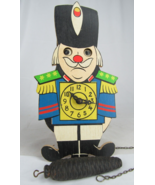 vintage moving eye soldier clock wall GERMANY antique &quot;HELMUT KAMMERER&quot; ... - €102,96 EUR