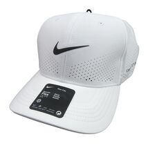 Nike Dri-FIT ADV Rise Swoosh Flex White Hat Cap Size L/XL NEW FB5633-100 - $26.99
