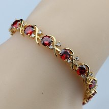 Now Hot Selling Red Garnet Bracelet Health Fashion  Jewelry For Women Free Jewel - £16.84 GBP