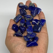 110.5g,0.5&quot;-1.1&quot;, 20pcs, Natural Lapis Lazuli Tumbled Stone @Afghanistan, B30244 - £10.37 GBP