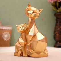 India at Your Doorstep Handcrafted polyresin Cat Family Decorative Showpiece for - $73.50