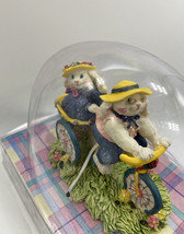 Bunny Tales Julie&#39;s Journey Collection Ceramic Easter Figurine Dan Dee NIB - $12.51