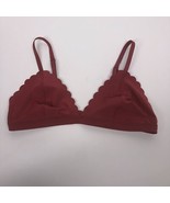 Victoria&#39;s Secret Women&#39;s Pink Rose Bralette Size Large - $24.75
