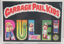 Garbage Pail Kids Rule! 1986 Topps Garbage Pail Kids 5x7 Giant Postcards - £4.71 GBP